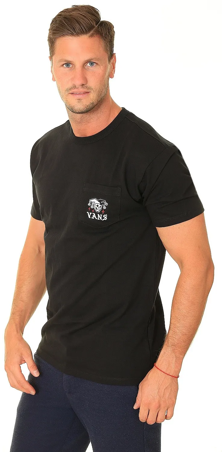 T-Shirt Vans Off The Wall Graphic Pkt - Black/Chili Pepper - men´s