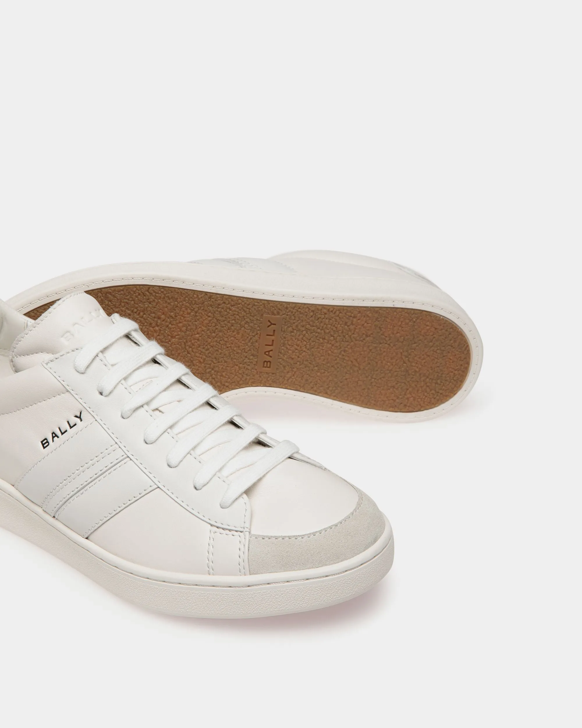 White Leather Tennis Shoes