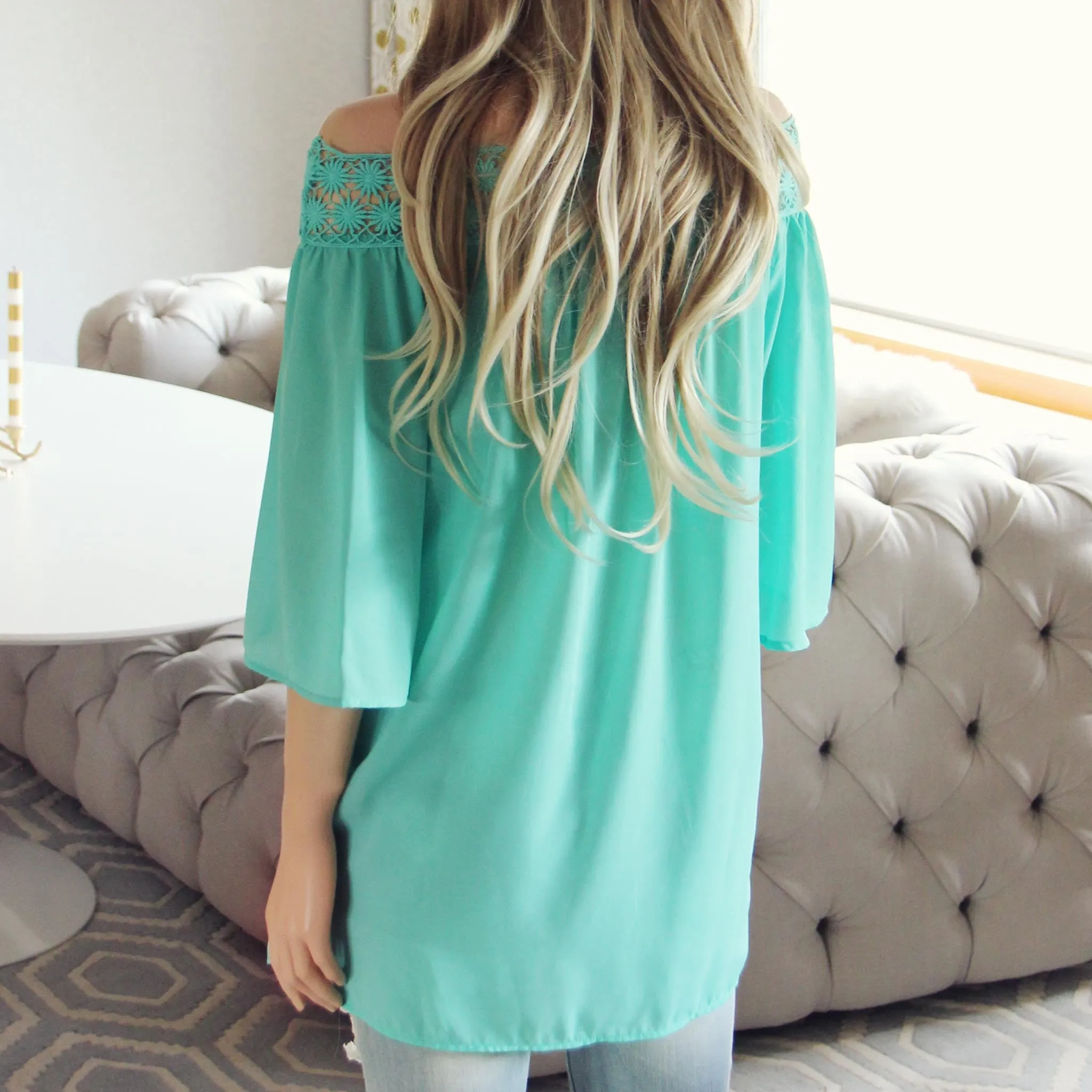 The Cold Shoulder Blouse