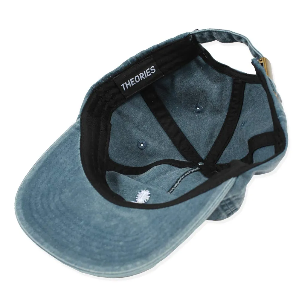 Theories Scribble Strapback Denim Hat