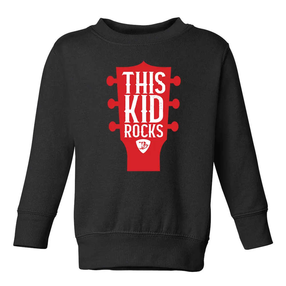 This Kid Rocks Crewneck Sweatshirt (Toddler)