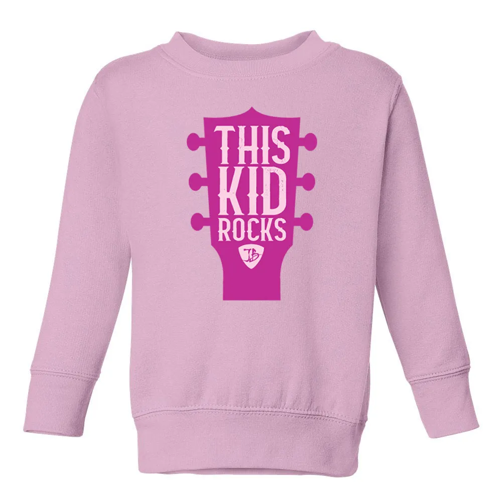 This Kid Rocks Crewneck Sweatshirt (Toddler)