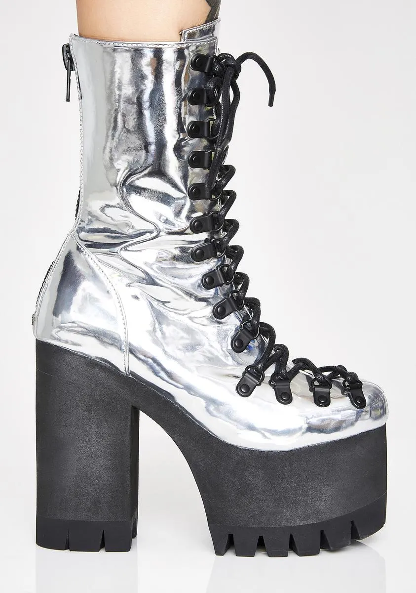 Titanium Ice Platform Boots