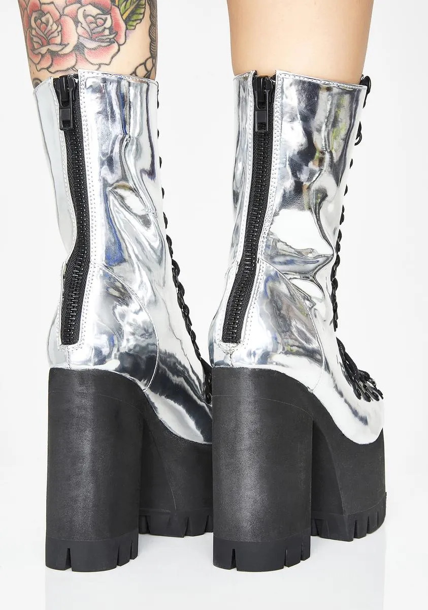 Titanium Ice Platform Boots