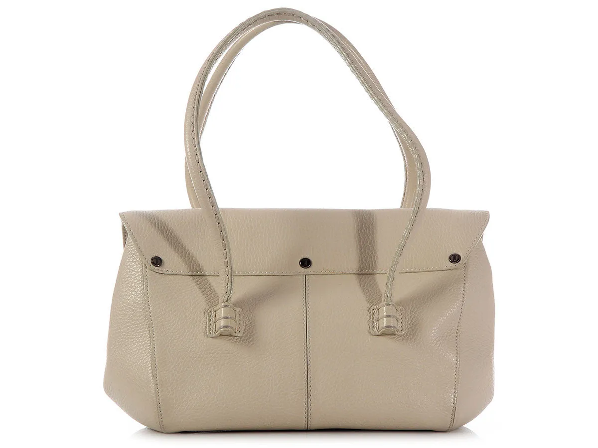 Tod's Beige Logos Bag