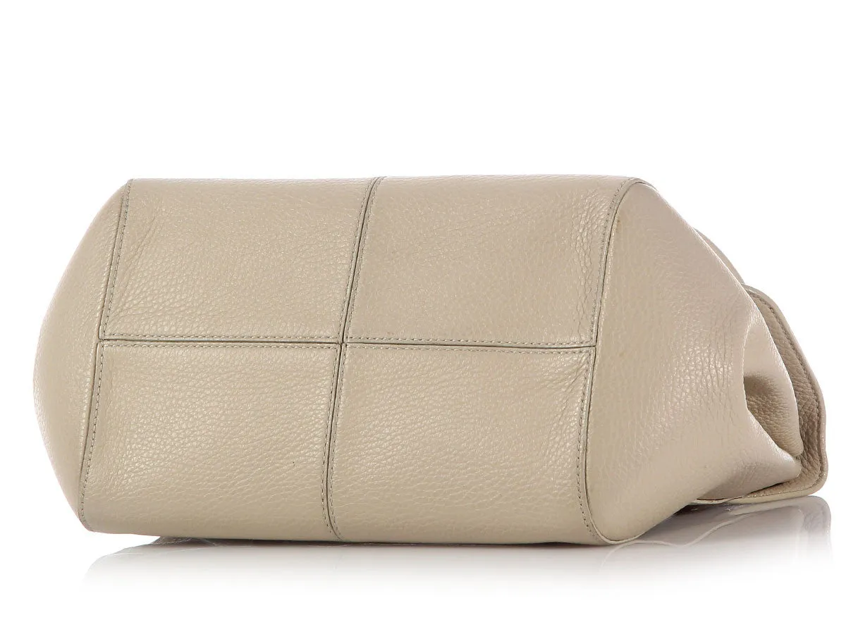 Tod's Beige Logos Bag