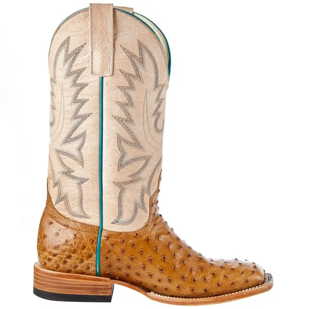 Top Hand Antique Saddle Full Quill Ostrich Boot