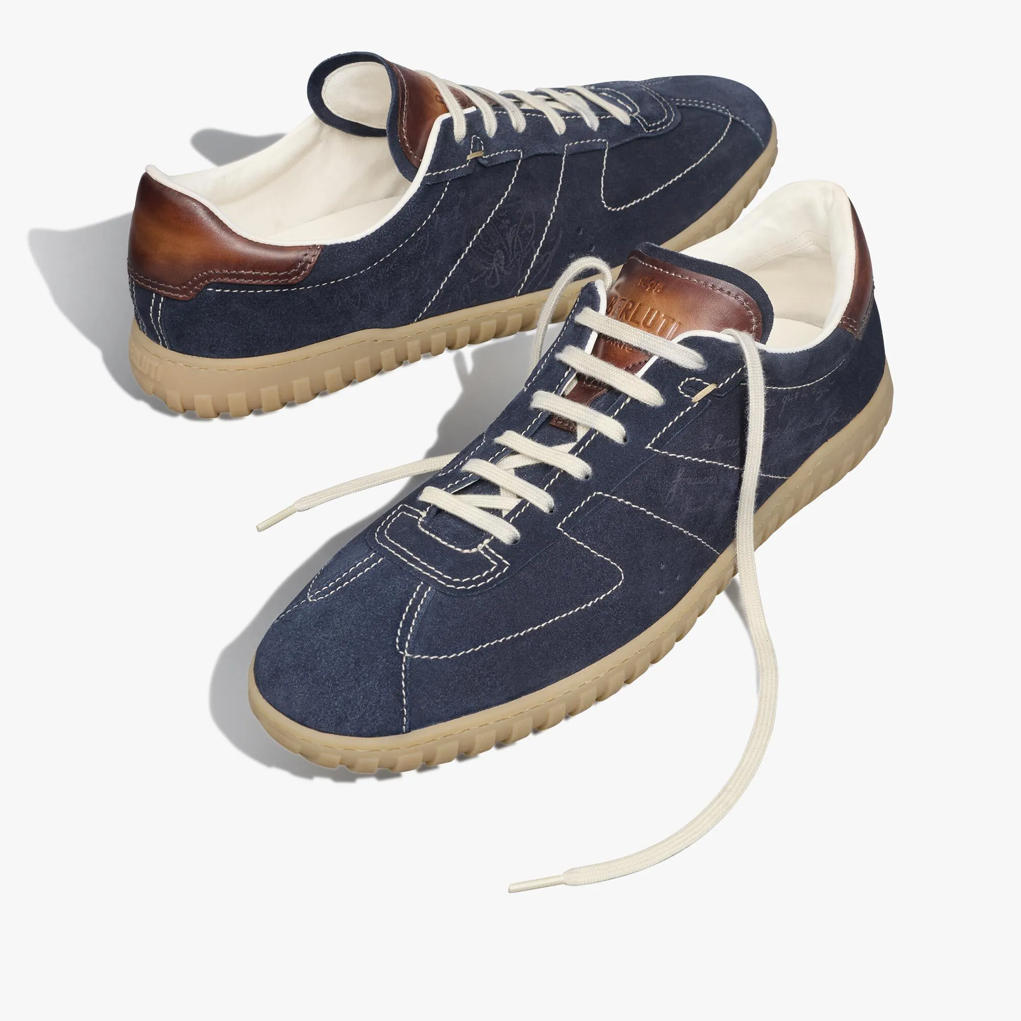 Suede Calf Sneaker for Trainers