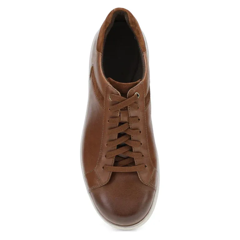  Trevor Anytime Leather Sneaker in Tan  