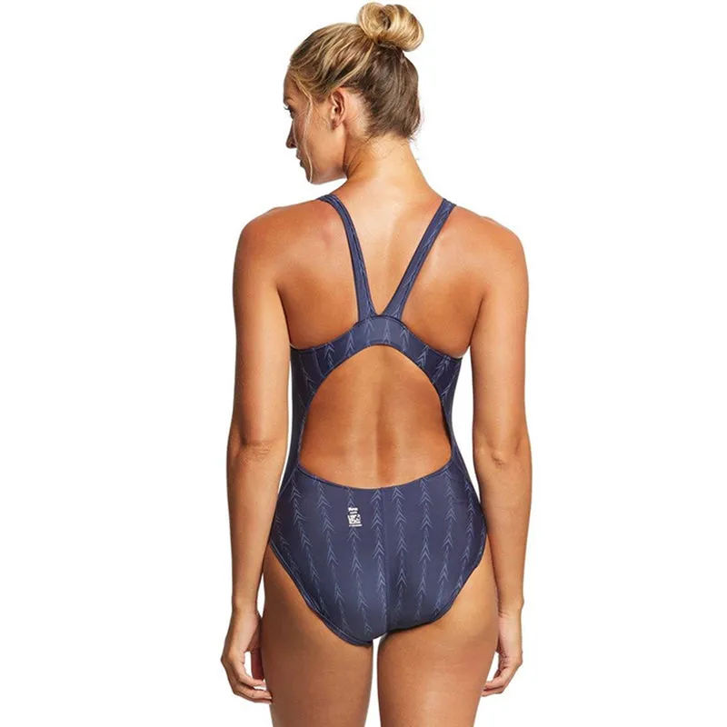 TYR - Fusion 2 Aeroback Ladies Swimsuit - Navy