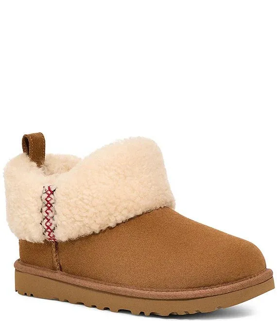 UGG Classic Ultra Mini Braid Chestnut