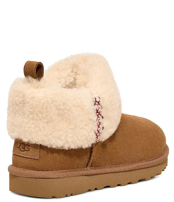 UGG Classic Ultra Mini Braid Chestnut