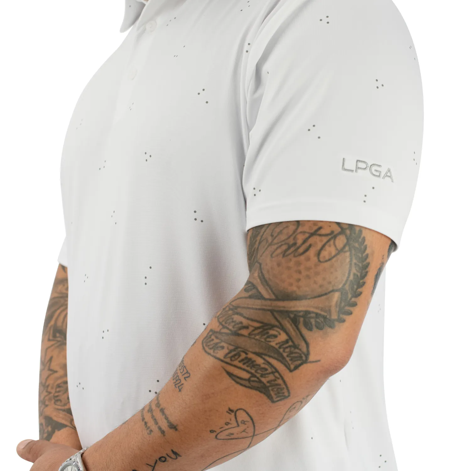 Under Armour LPGA Men's Scattered Print Polo