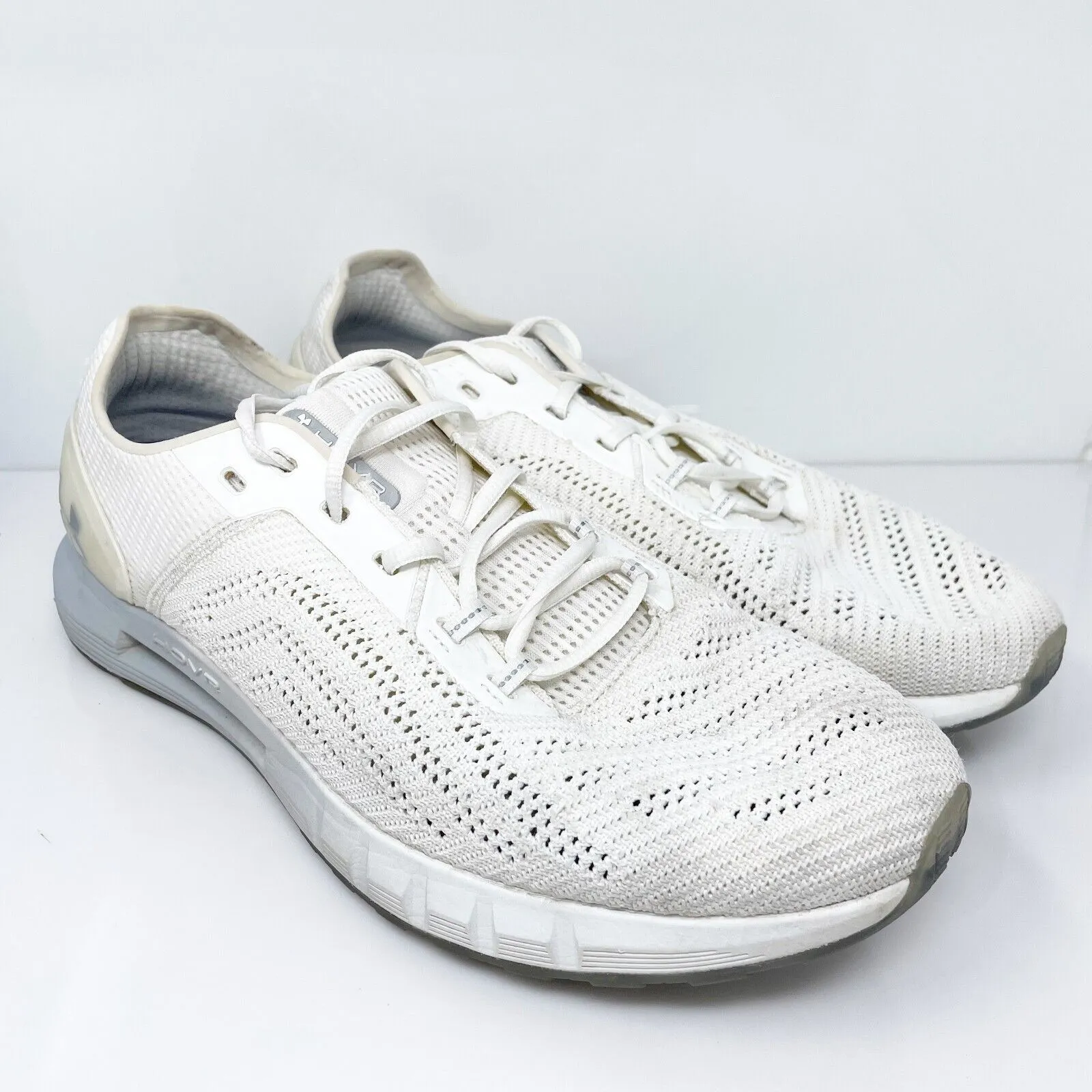 Under Armour Mens HOVR Sonic 2 3021586-101 White Running Shoes Sneakers Size 14