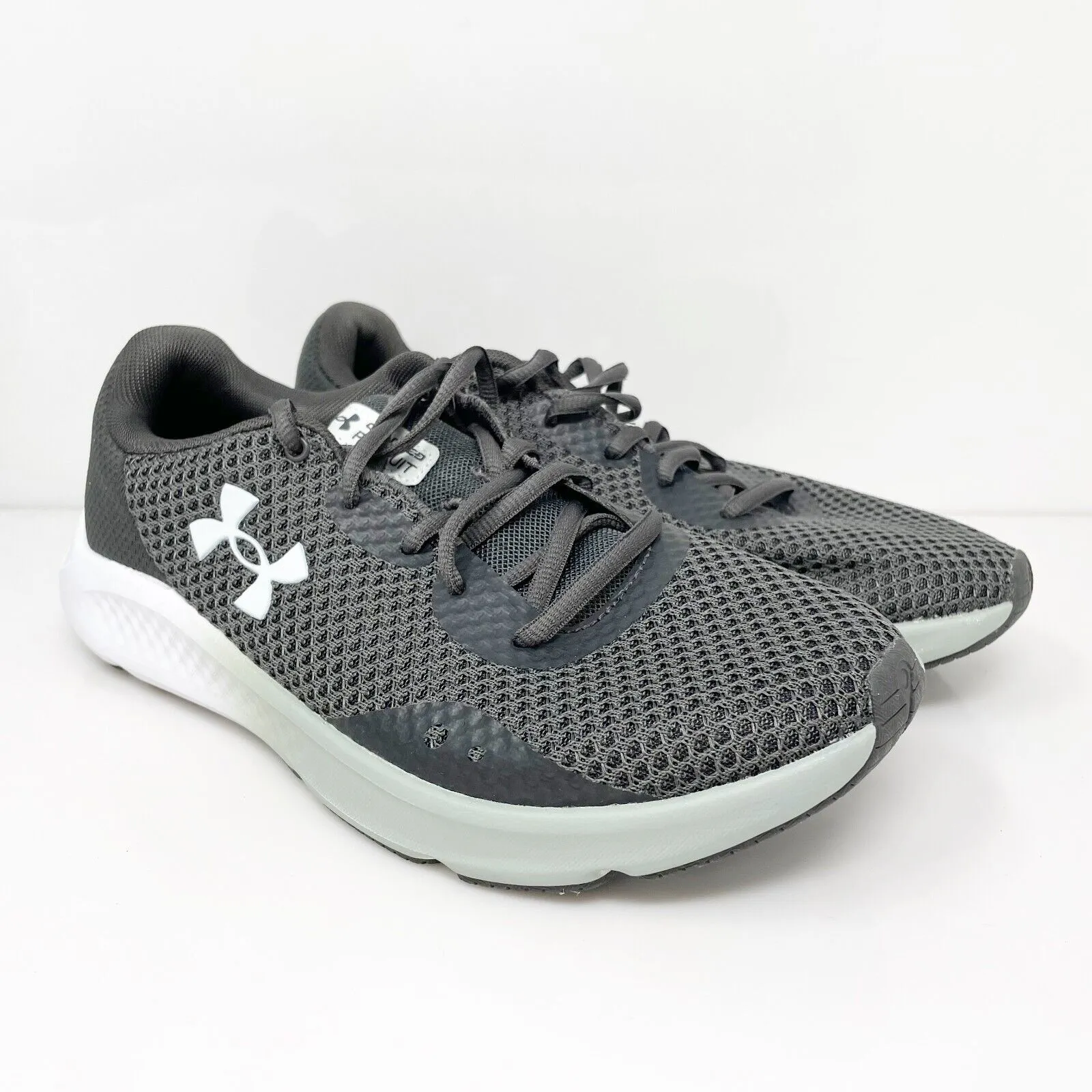 Under Armour Womens Charged Pursuit 3 3025802 Gray Running Shoes Sneakers 8.5 2E