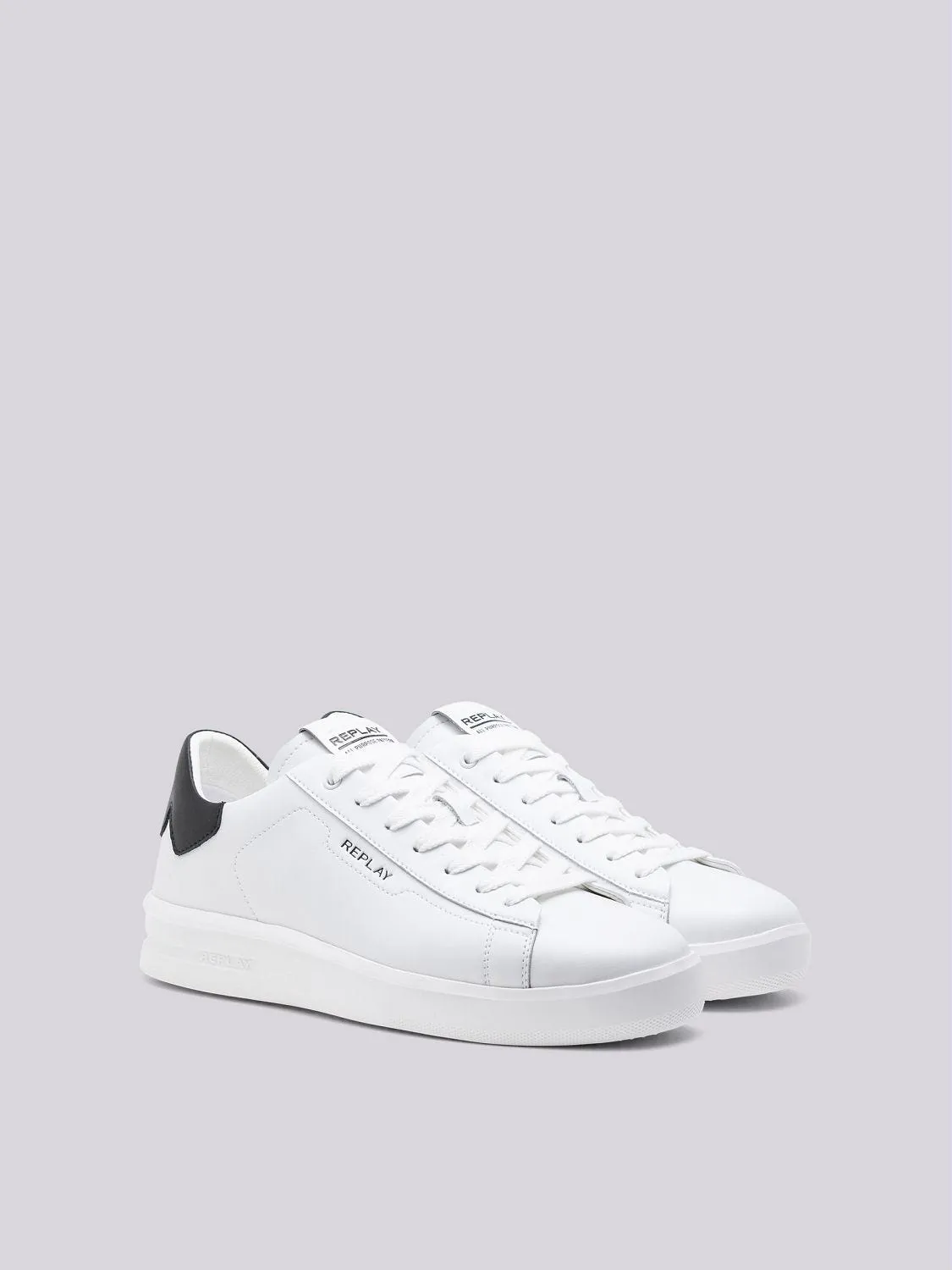 UNIVERSITY M DIRECT LEATHER SNEAKERS