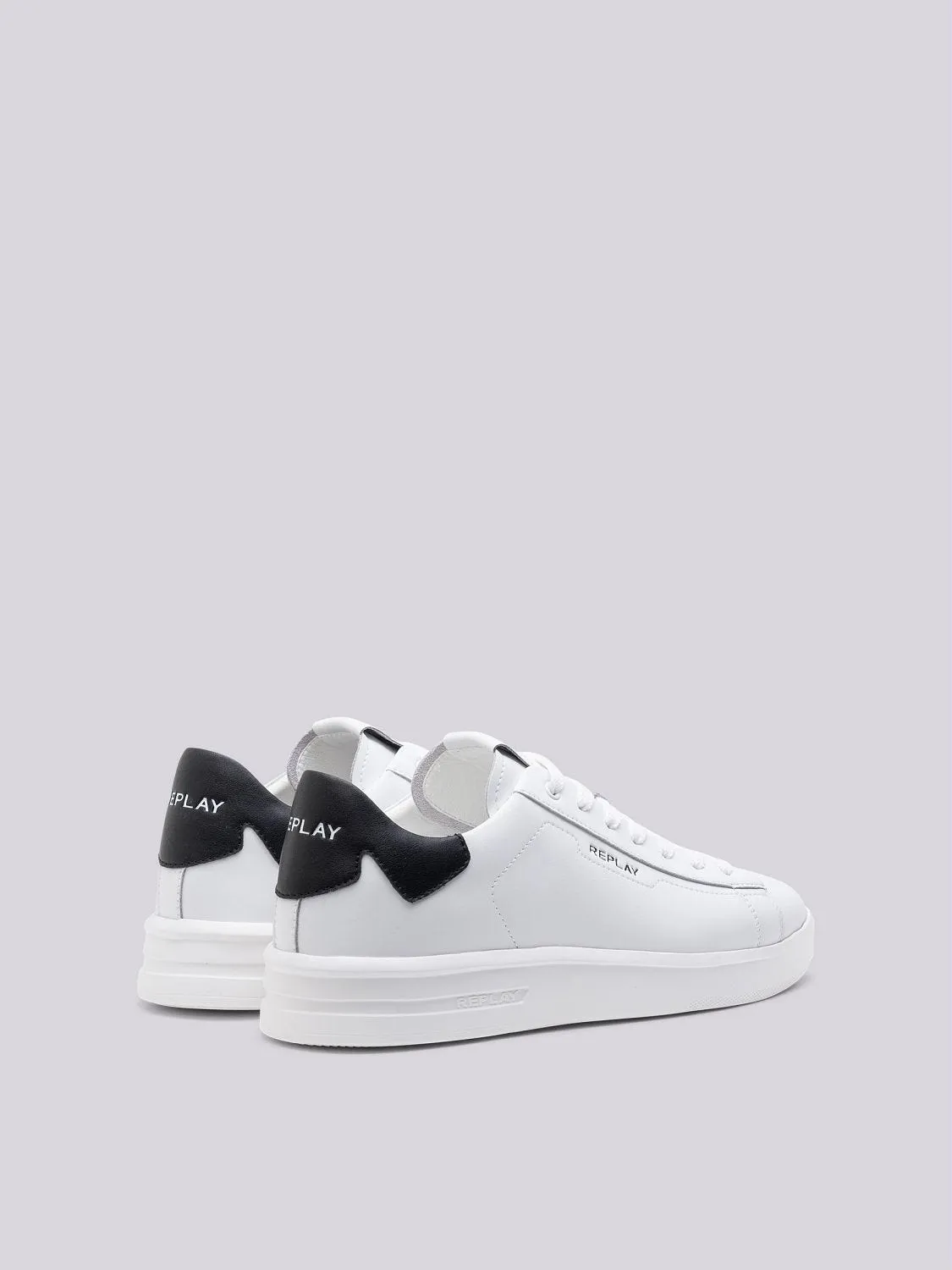 UNIVERSITY M DIRECT LEATHER SNEAKERS