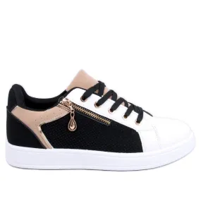 Ussue Black women's sneakers