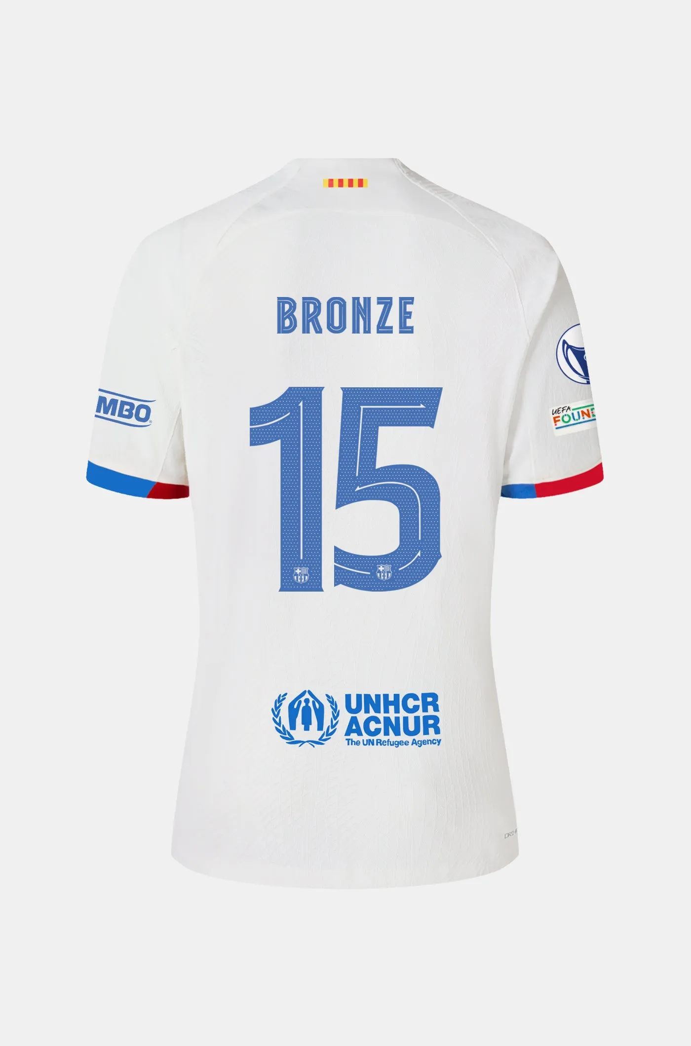 UWCL FC Barcelona away shirt 23/24 Player's Edition - BRONZE