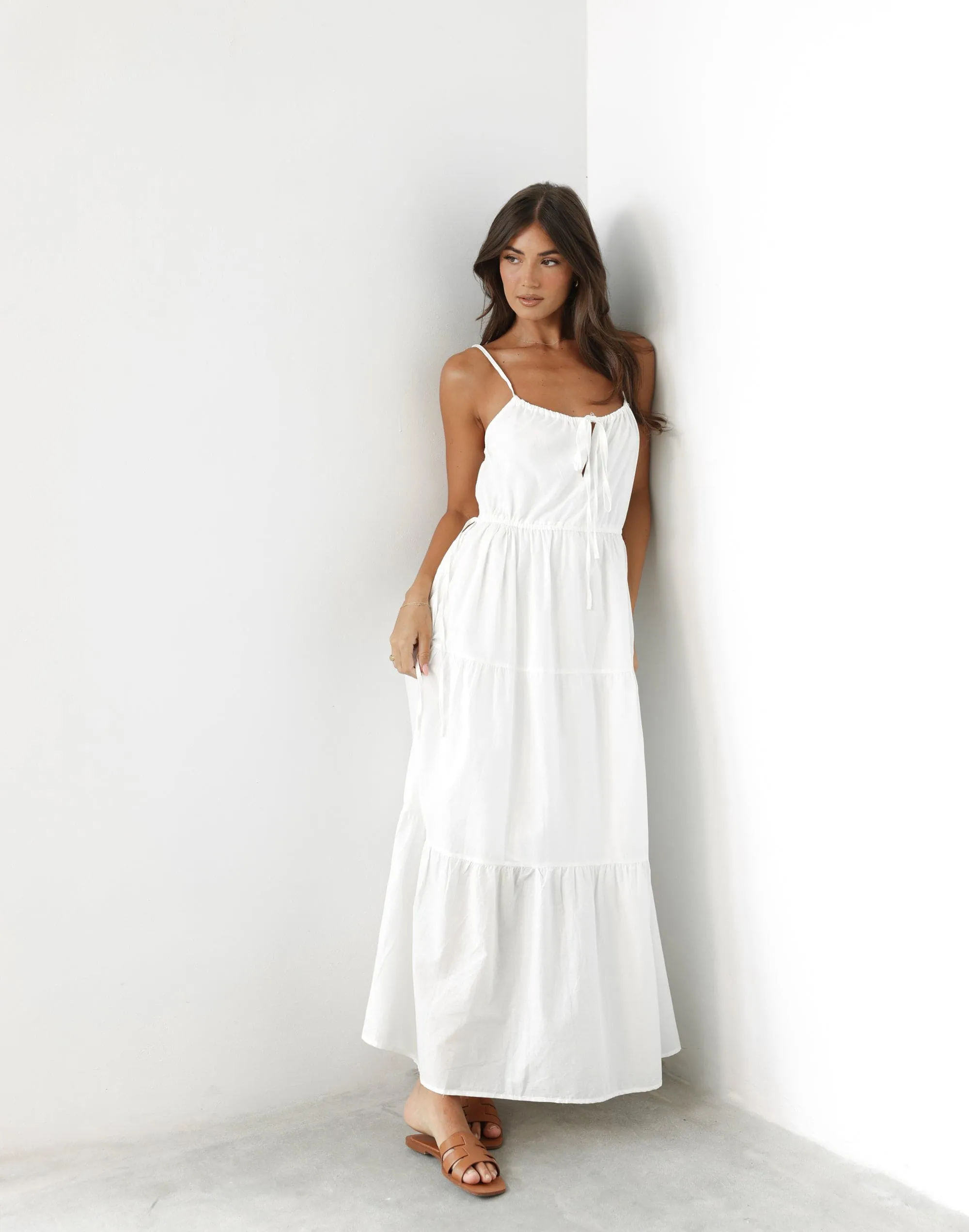 White Maxi Dress - Vanille