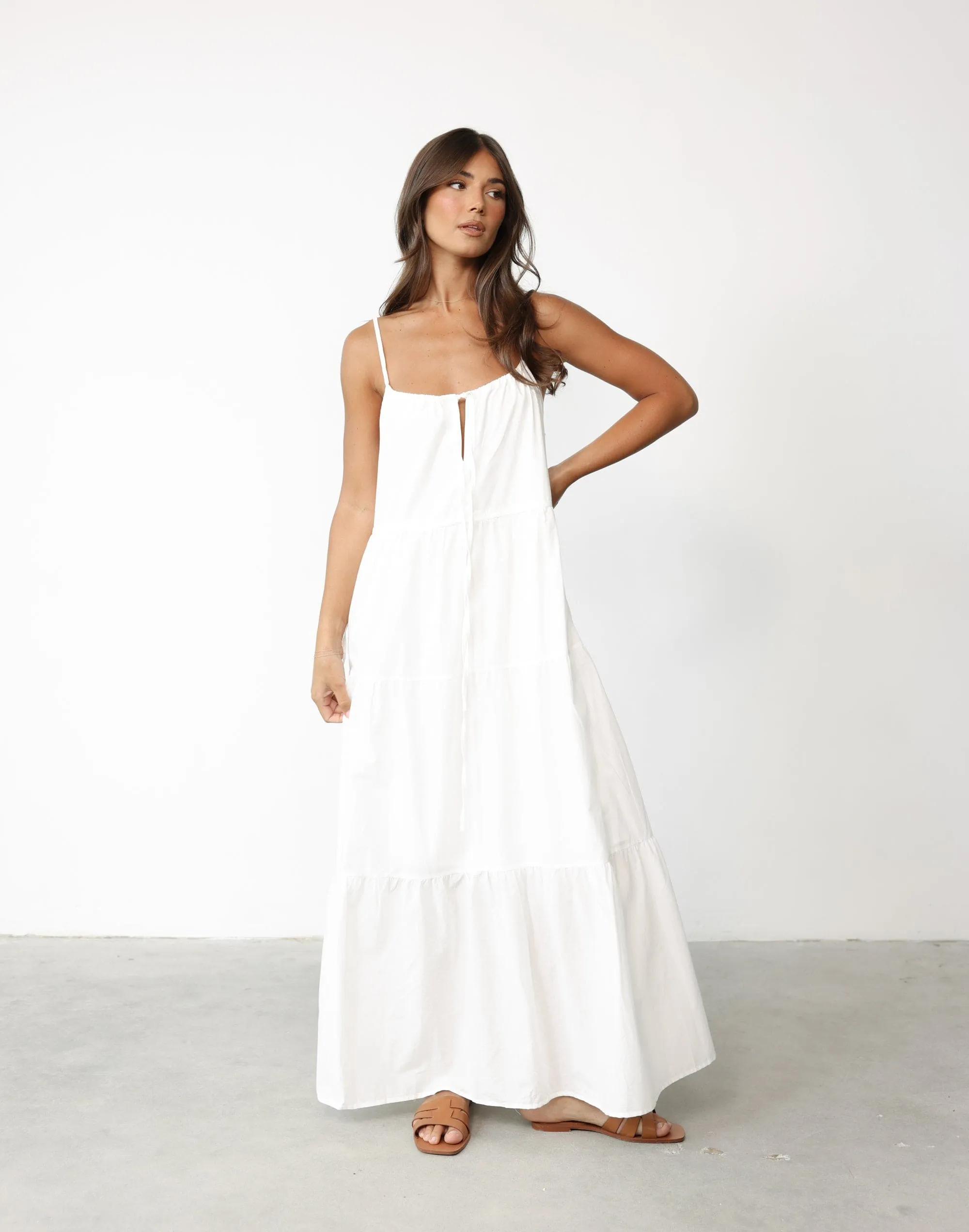 White Maxi Dress - Vanille