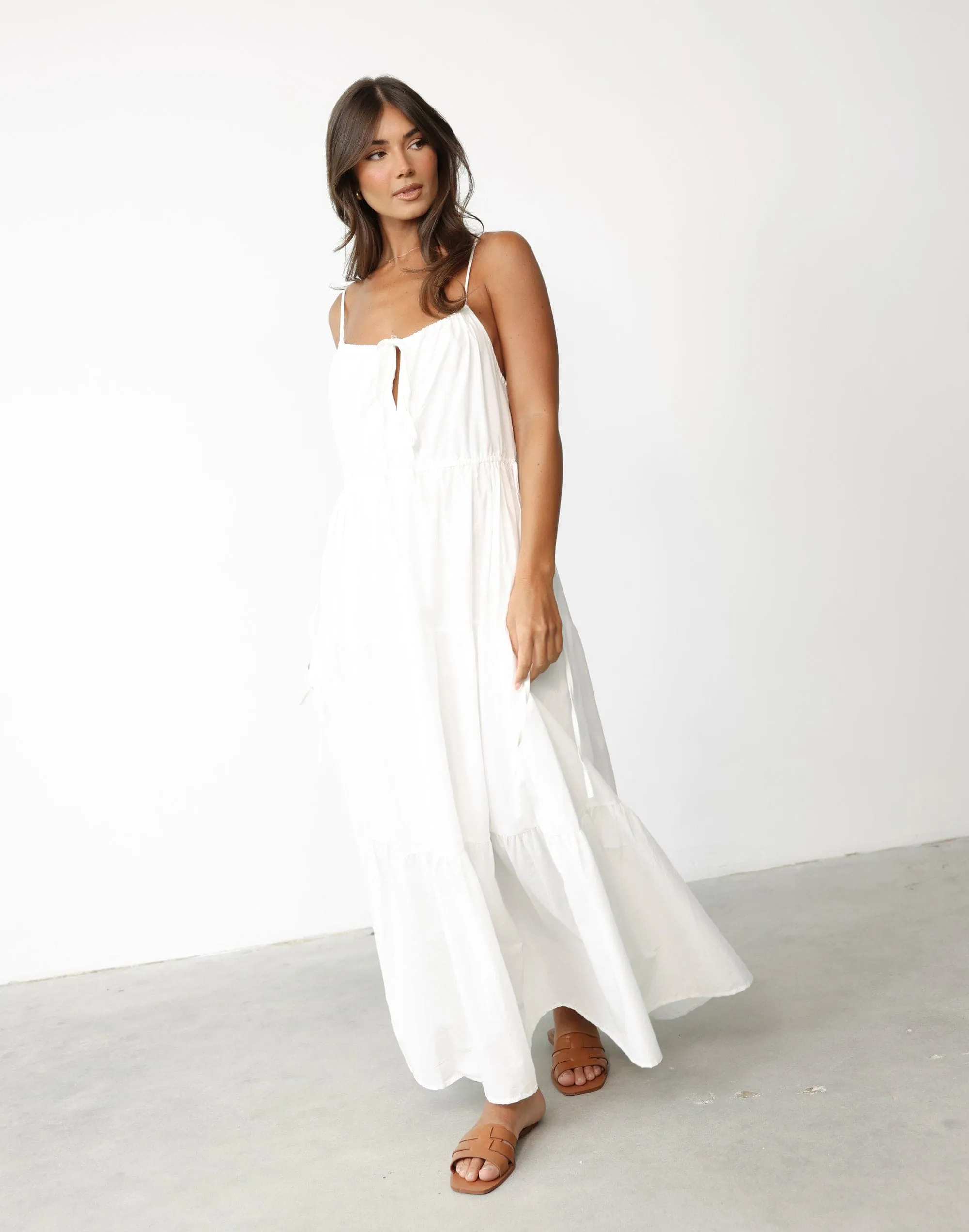 White Maxi Dress - Vanille