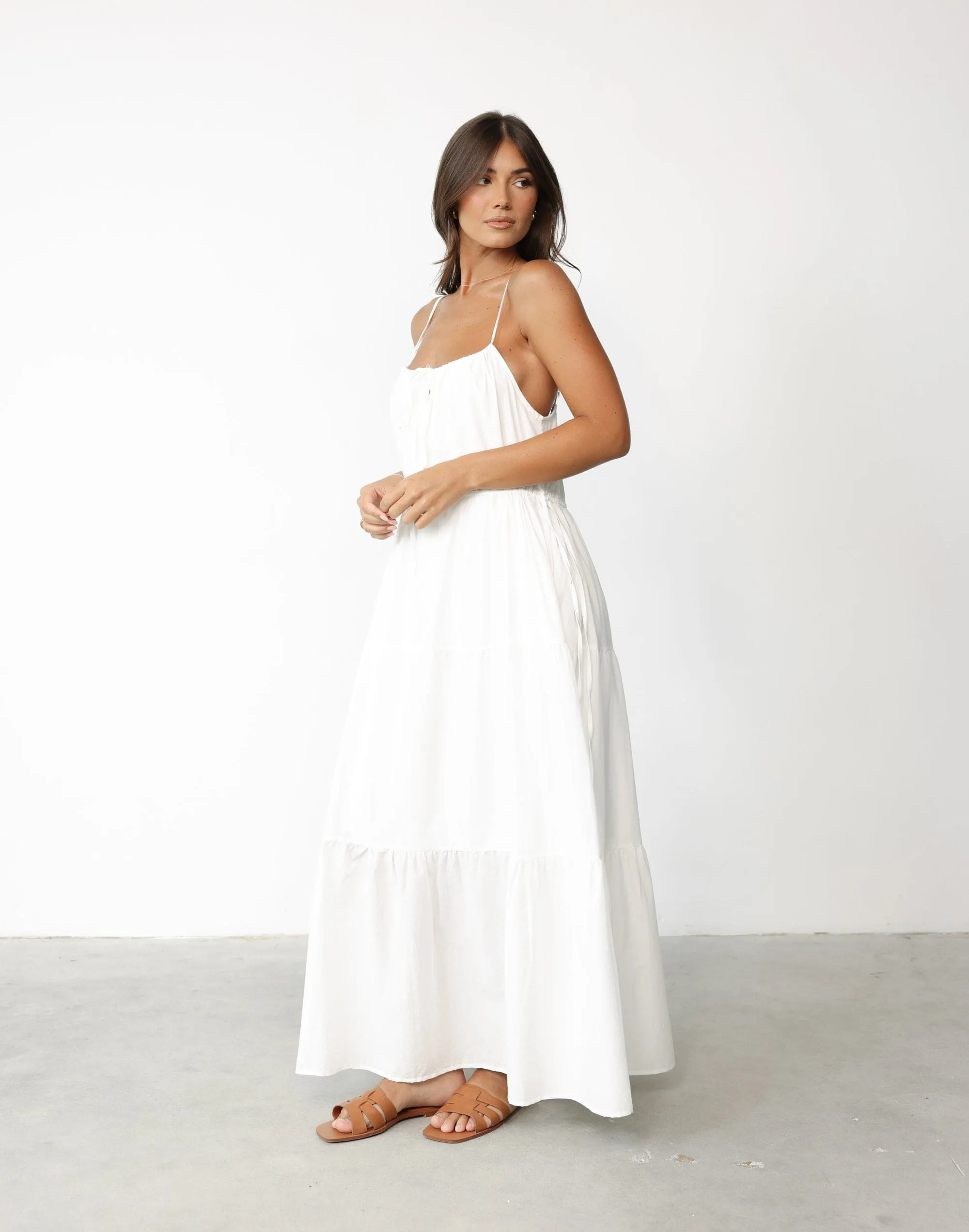 White Maxi Dress - Vanille