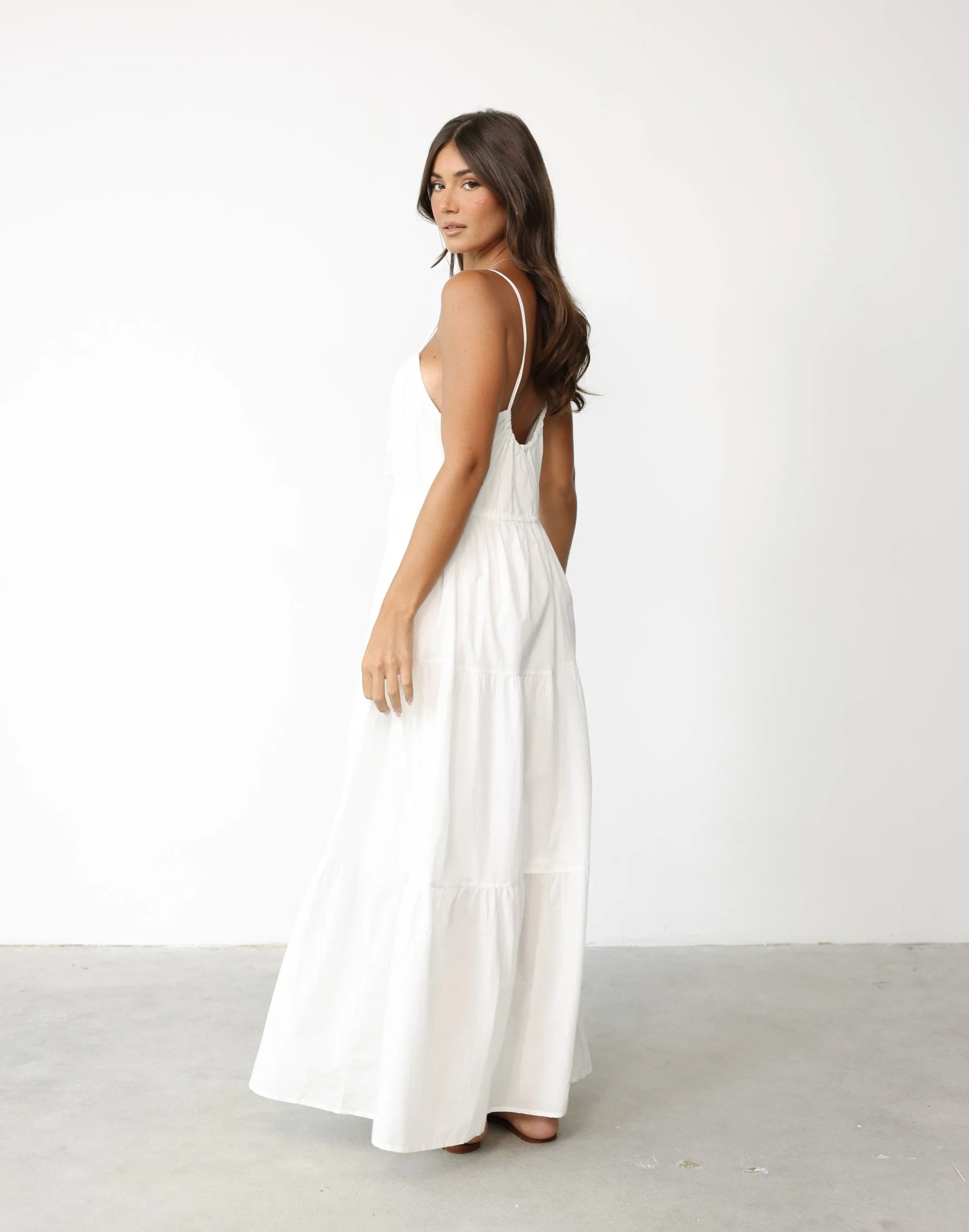 White Maxi Dress - Vanille