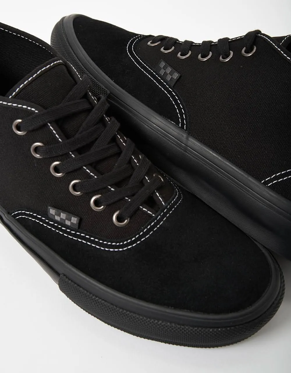 Vans Skate Authentic Mid Shoes - Blackout