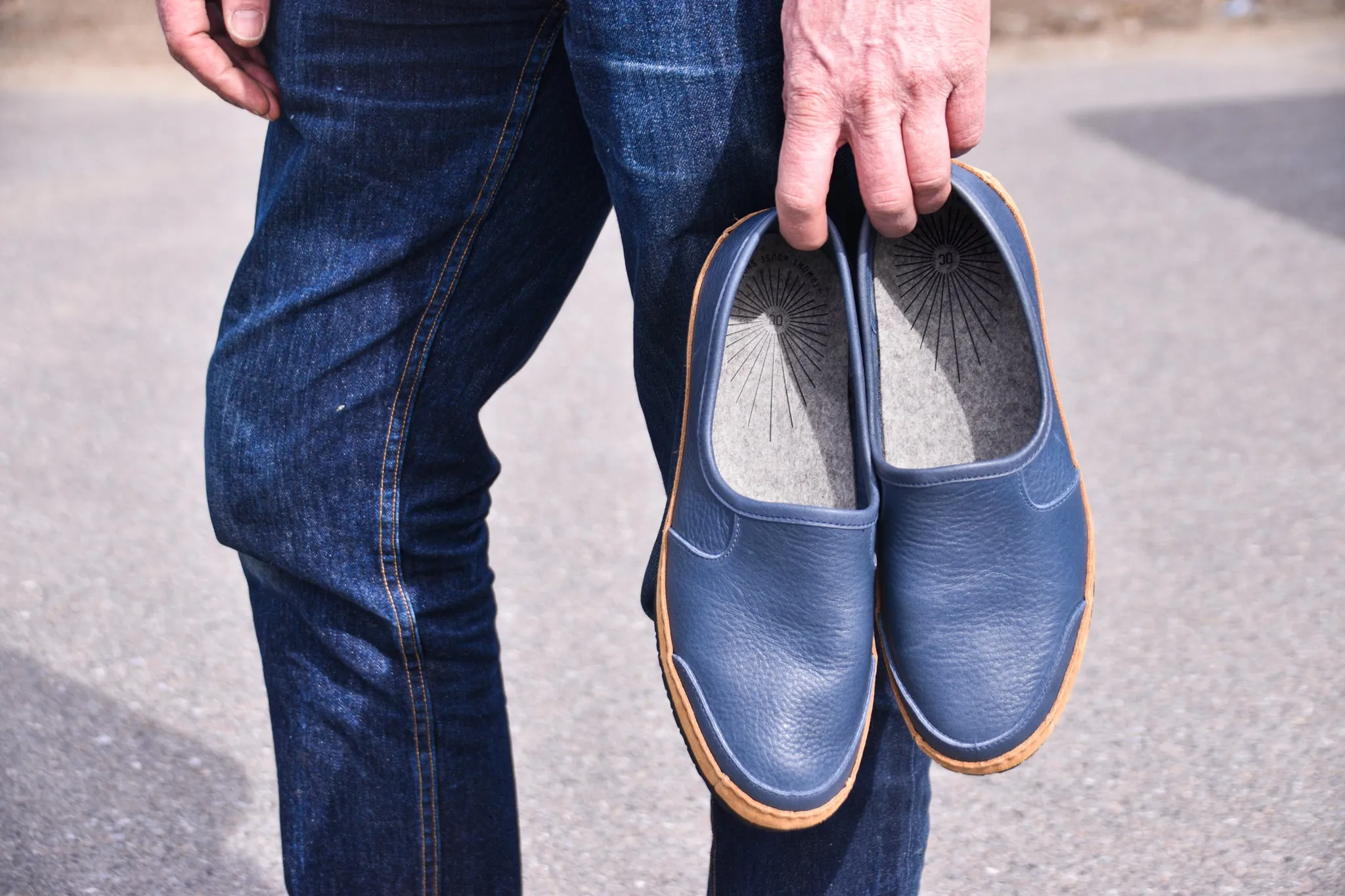 Vermont House Shoes®: Loafer - Cobalt