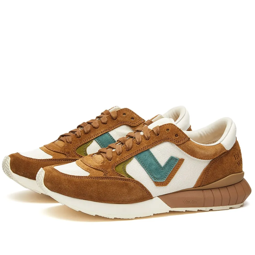 Visvim Dunand Trainer Light Brown Suede Sneakers