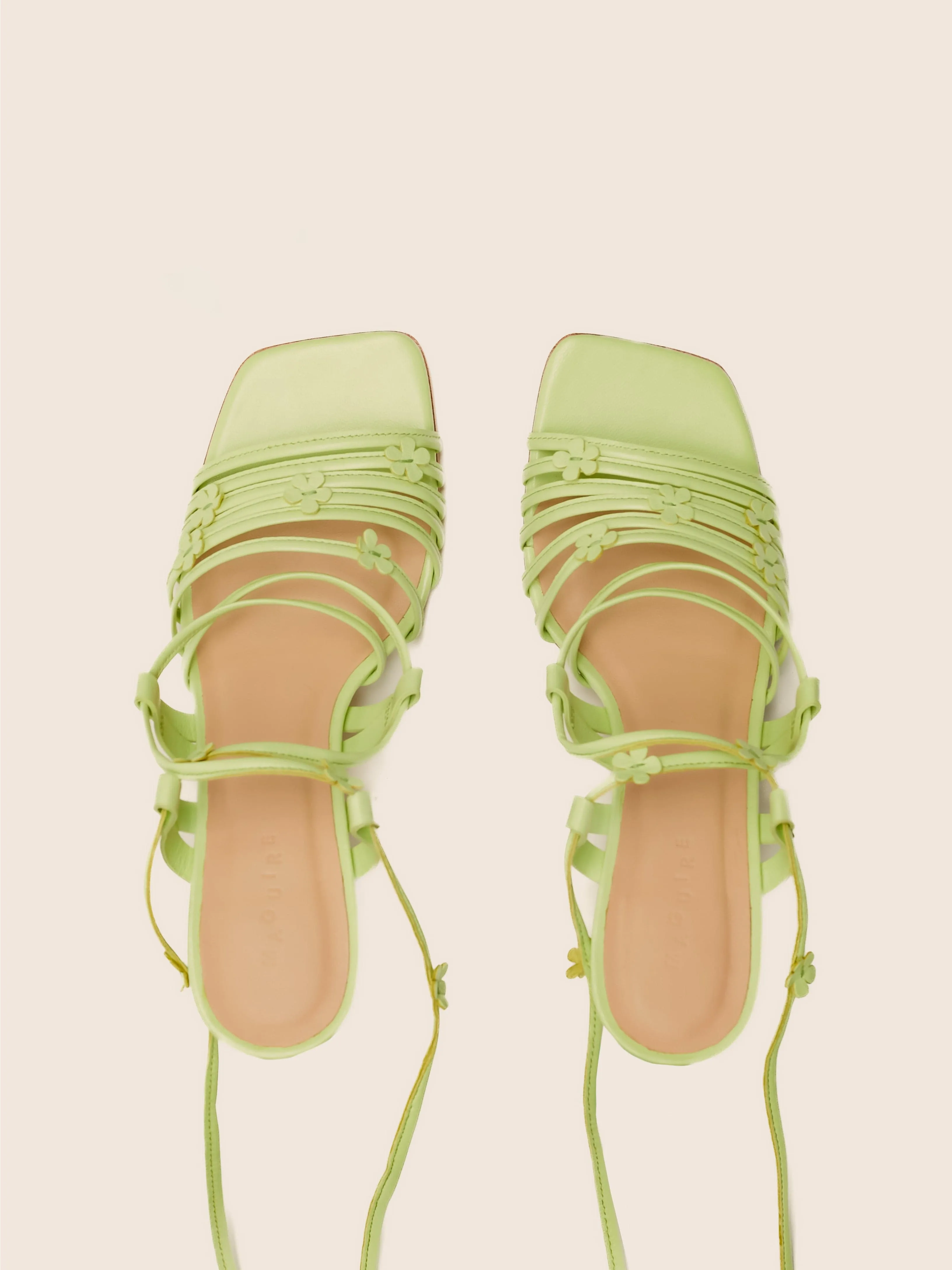 Vitoria Pistachio High Heel Shoe