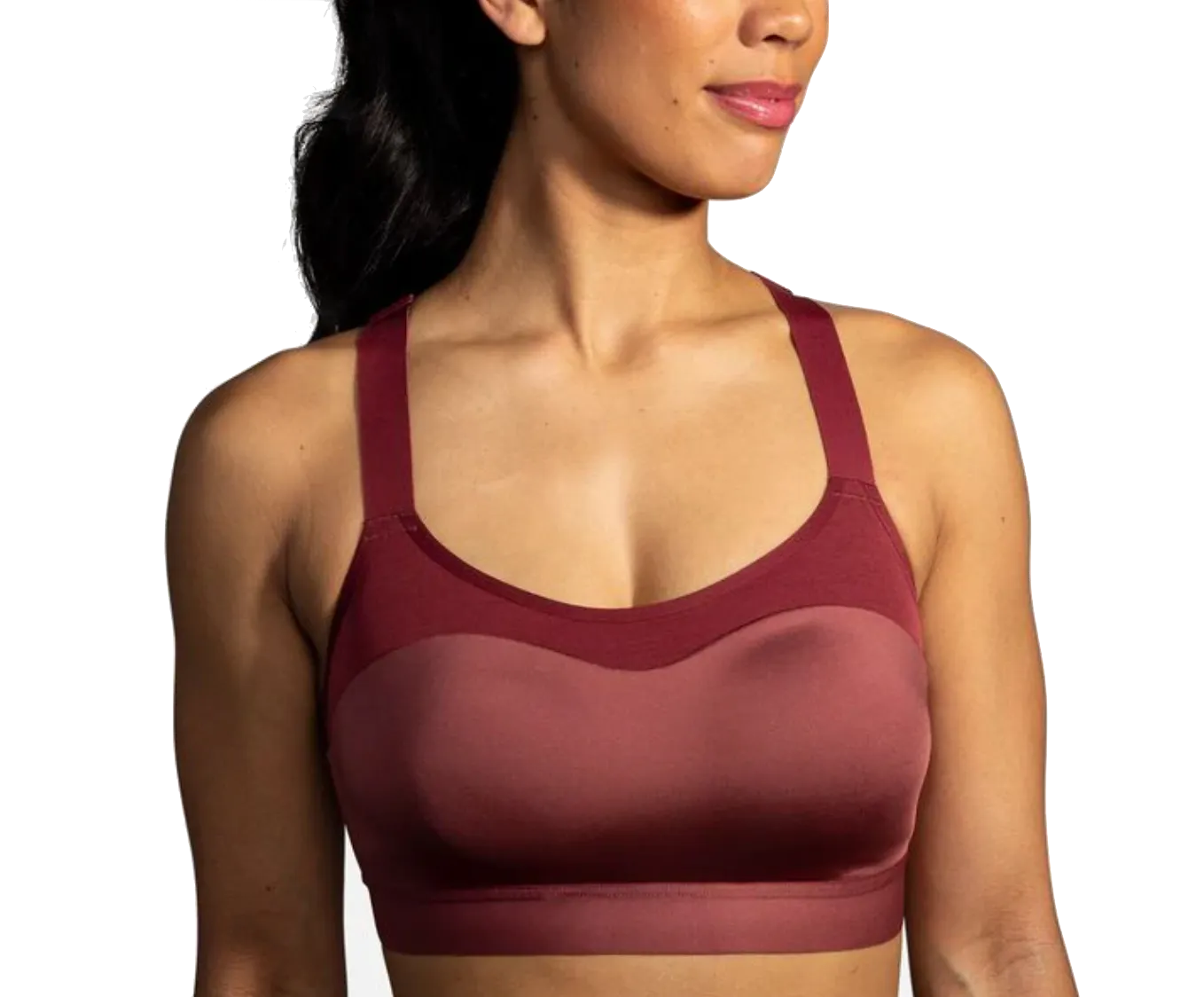 W Brooks Dare Racerback Running Bra in C