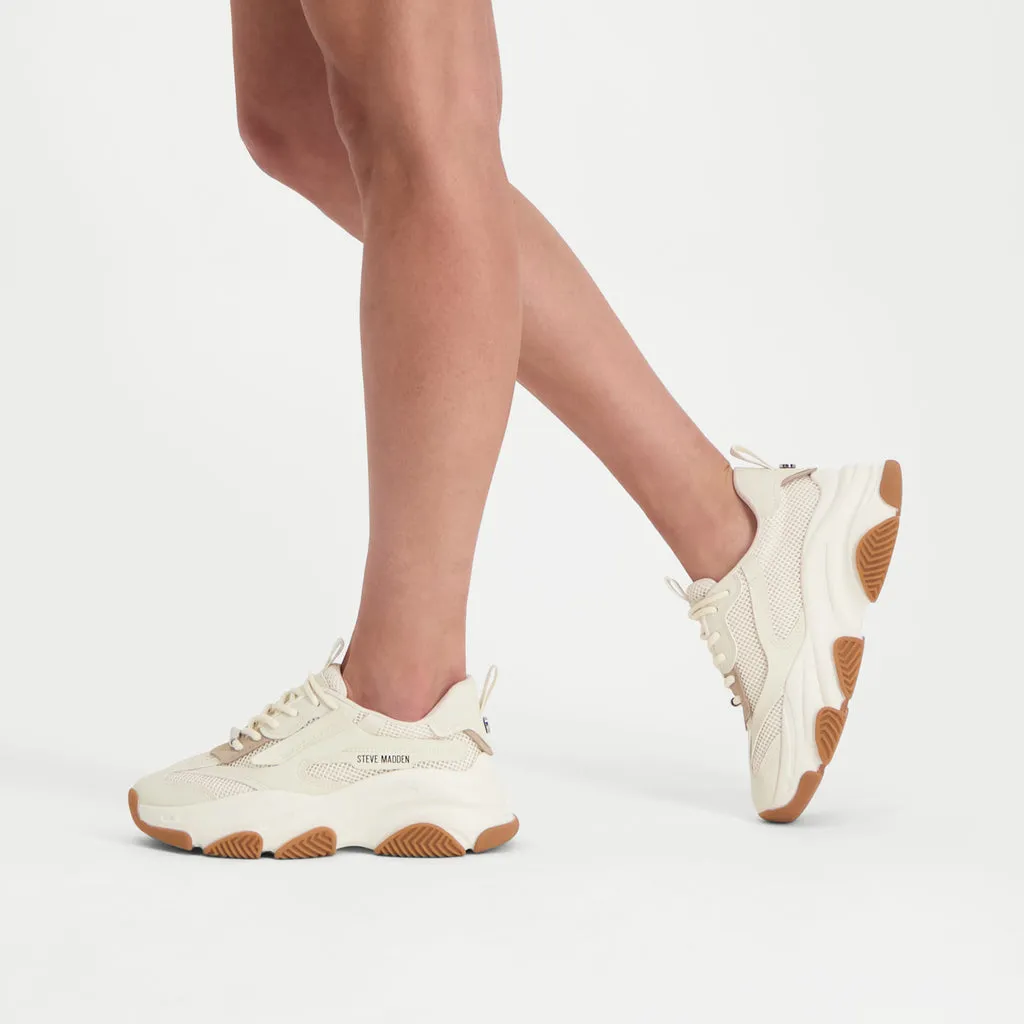 White and Gum Possession-E Sneaker