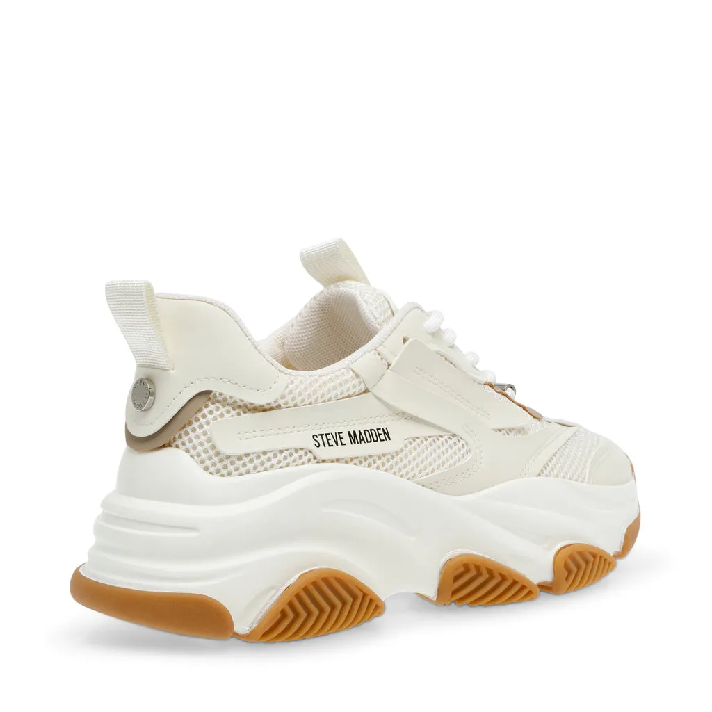 White and Gum Possession-E Sneaker