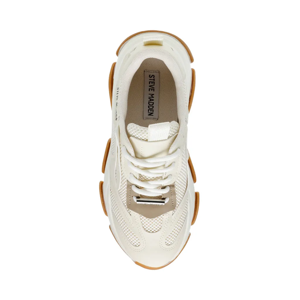 White and Gum Possession-E Sneaker