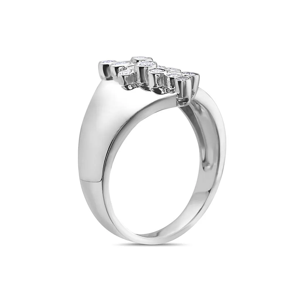 White Gold Women's Ring with 0.24 CT Diamond