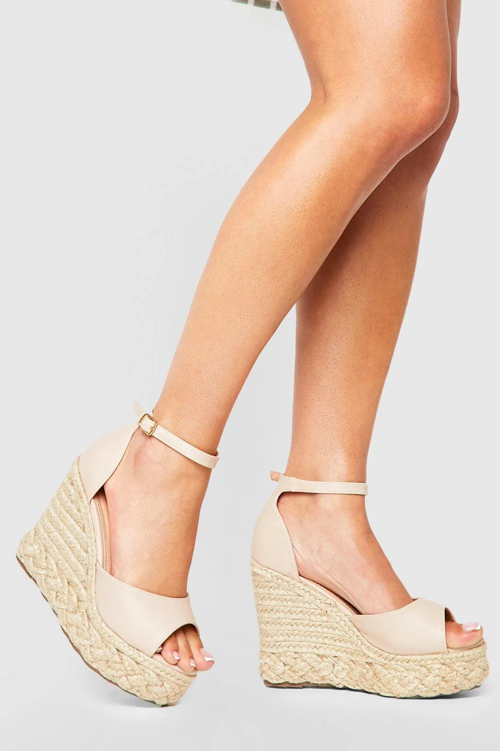 Wide Width Peep Toe Wedges