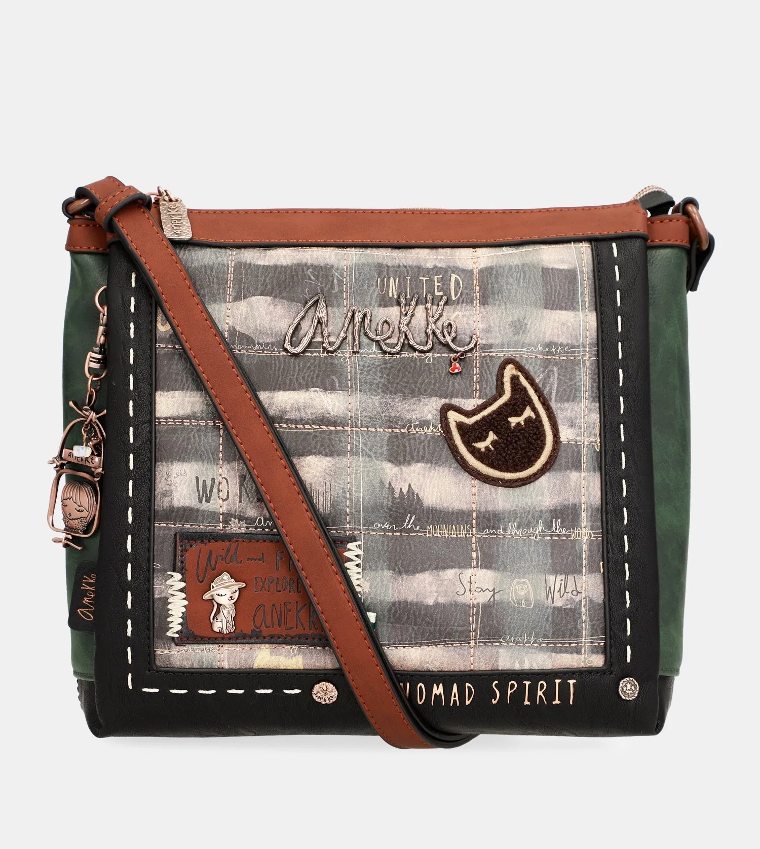 Wild medium shoulder bag