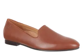 Willa Vionic Willa II Flat Brown Leather Women's