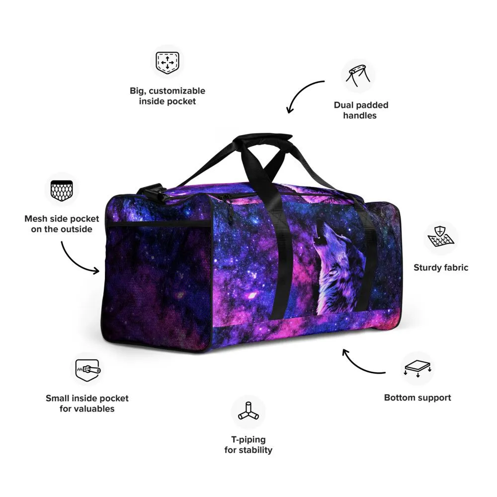 Wolf Nebula Duffel Bag