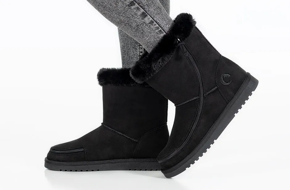 Women's Black BILLY Cozy Boots