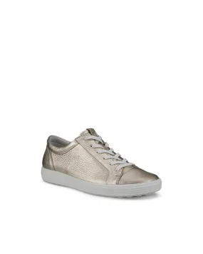  Women's Soft 7 Mono Sneaker in Pure White Gold  