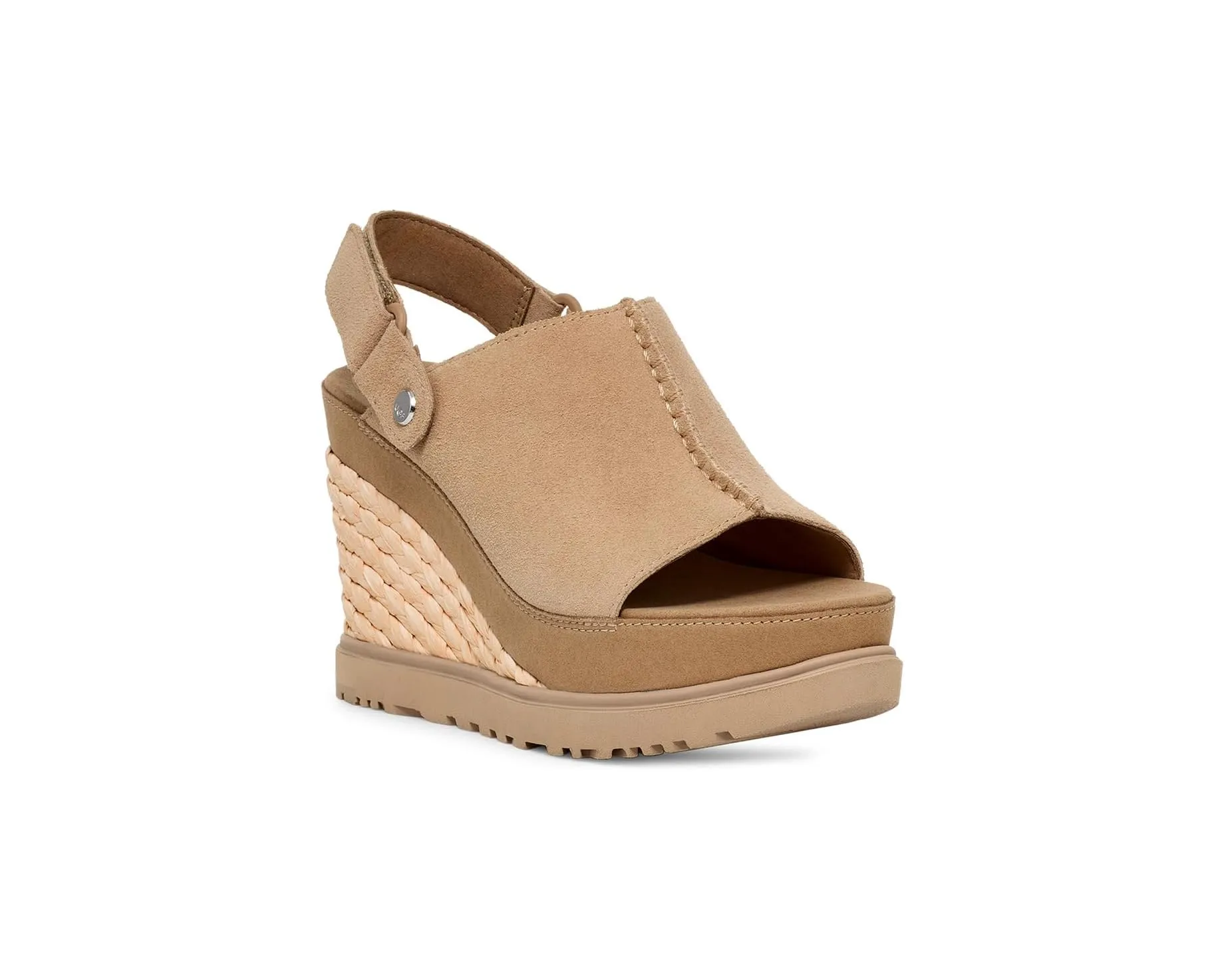 WOMEN'S UGG ABBOT ADJUSTABLE WEDGES in SAND