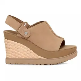 WOMEN'S UGG ABBOT ADJUSTABLE WEDGES in SAND