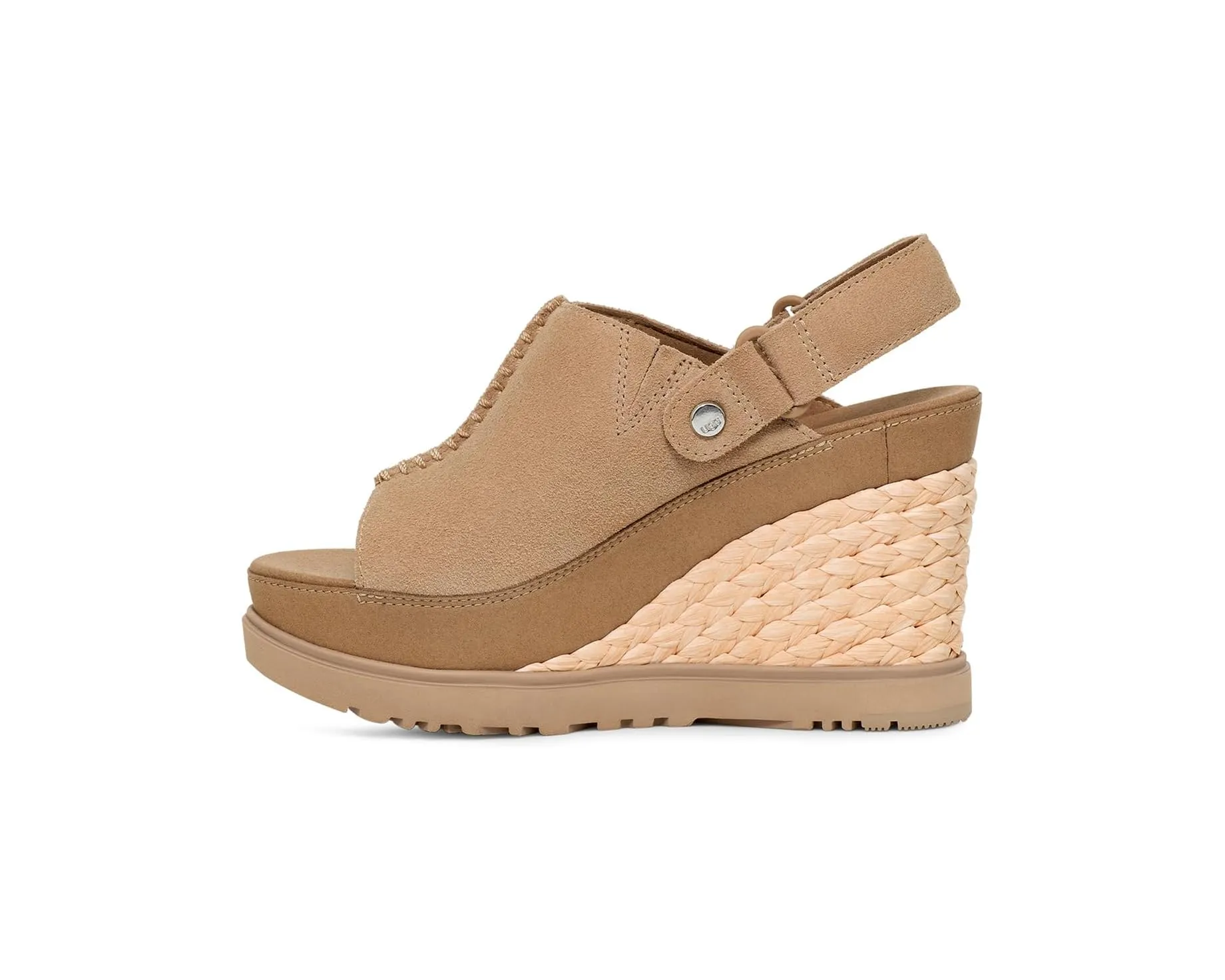 WOMEN'S UGG ABBOT ADJUSTABLE WEDGES in SAND