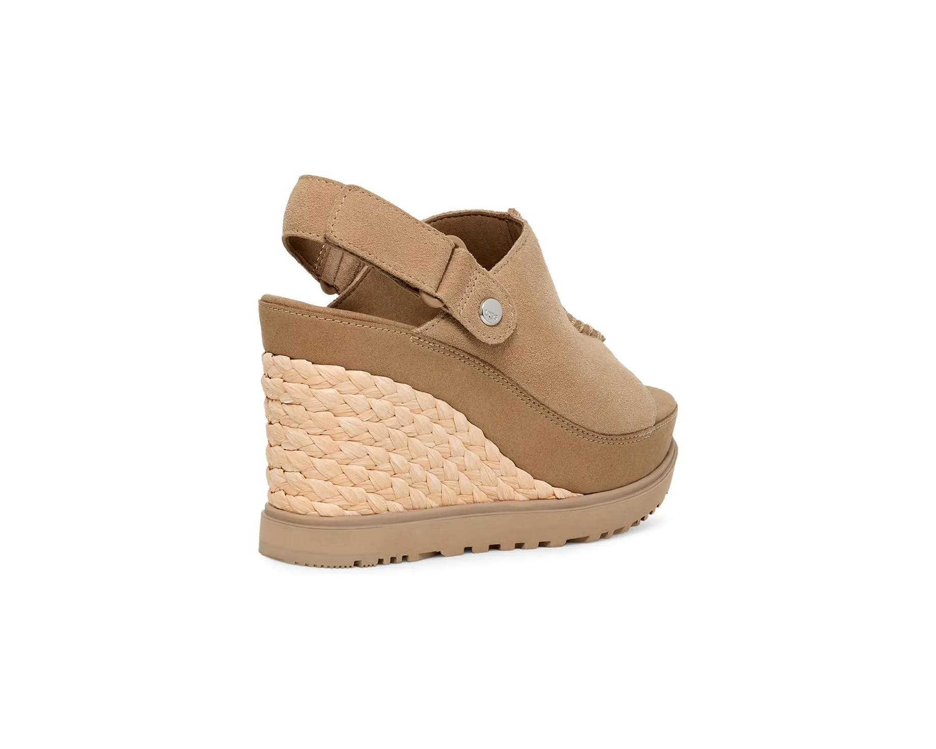 WOMEN'S UGG ABBOT ADJUSTABLE WEDGES in SAND