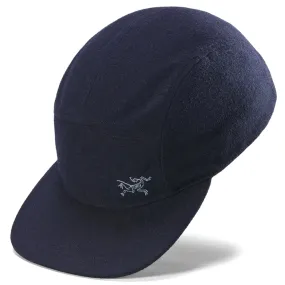 Wool Calidum 5 Panel Hat - Black Sapphire