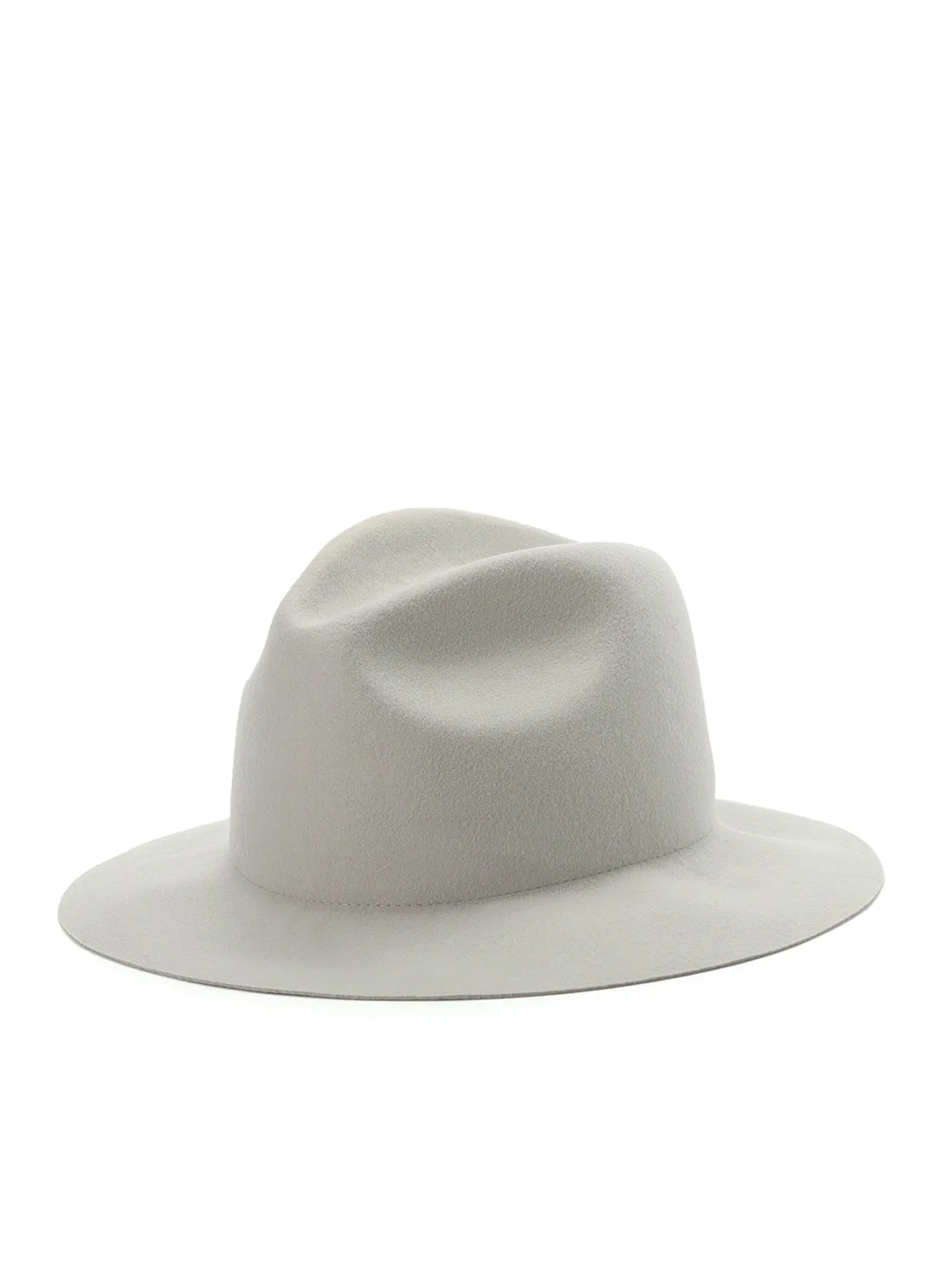 WOOL FELT LONG BRIM SOFT HAT