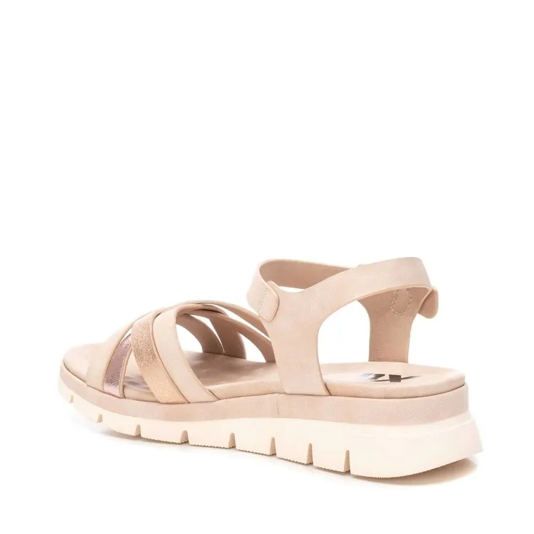 XTI 142704 Sandali Donna Flat Nude